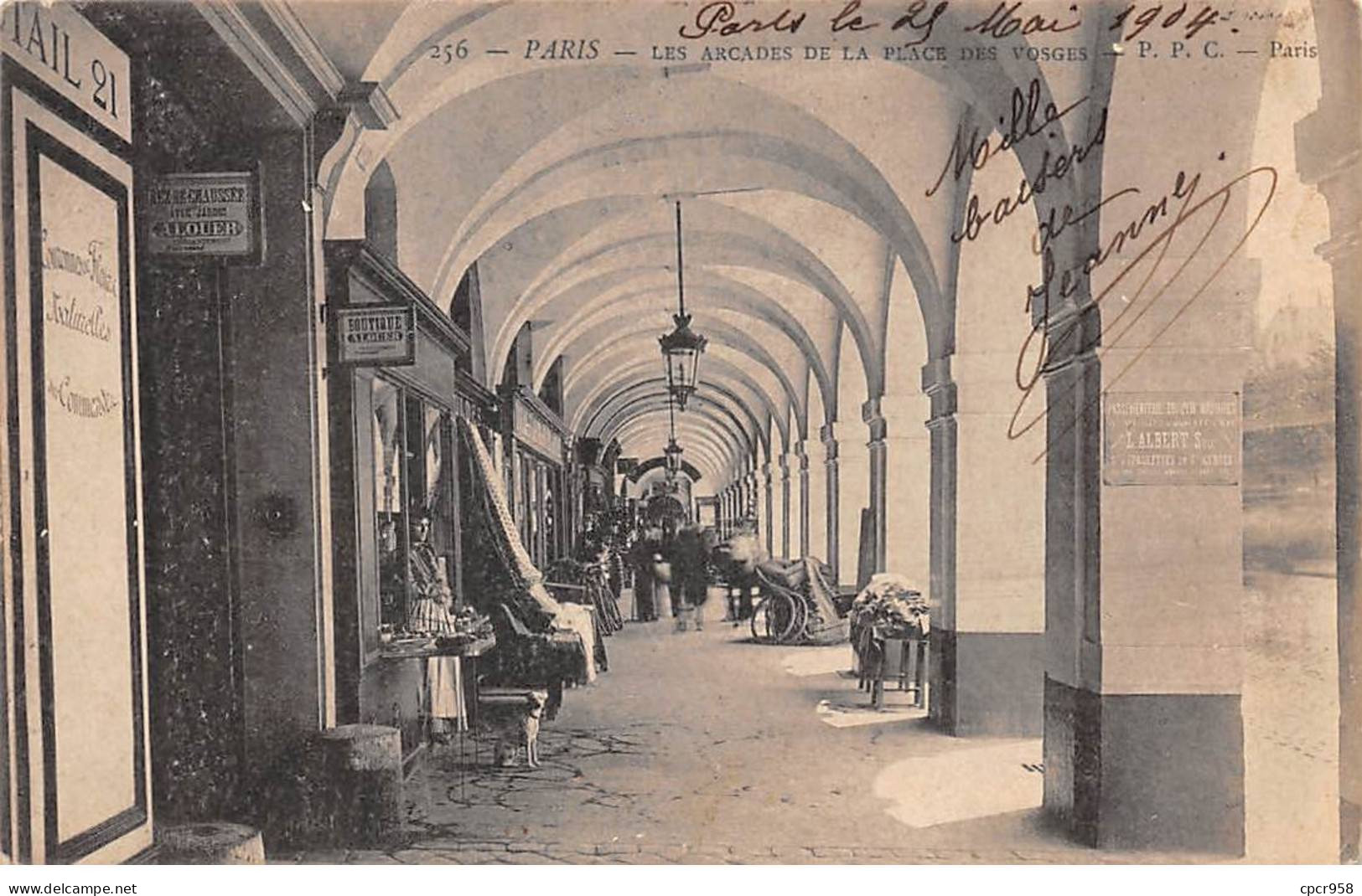 75012-SAN59865-PARIS.Les Arcades De La Place Des Vosges - Distretto: 12
