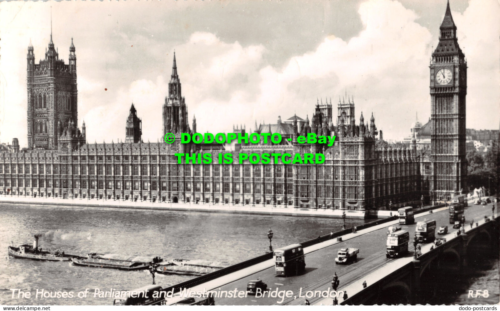 R499396 London. The Houses Of Parlament And Westminster Bridge. R. D. Freeman. 1 - Autres & Non Classés