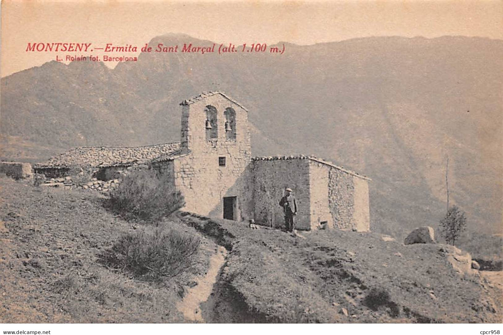 Espagne.SAN58908.Barcelona.Montseny.Ermita De Sant Marçal - Barcelona