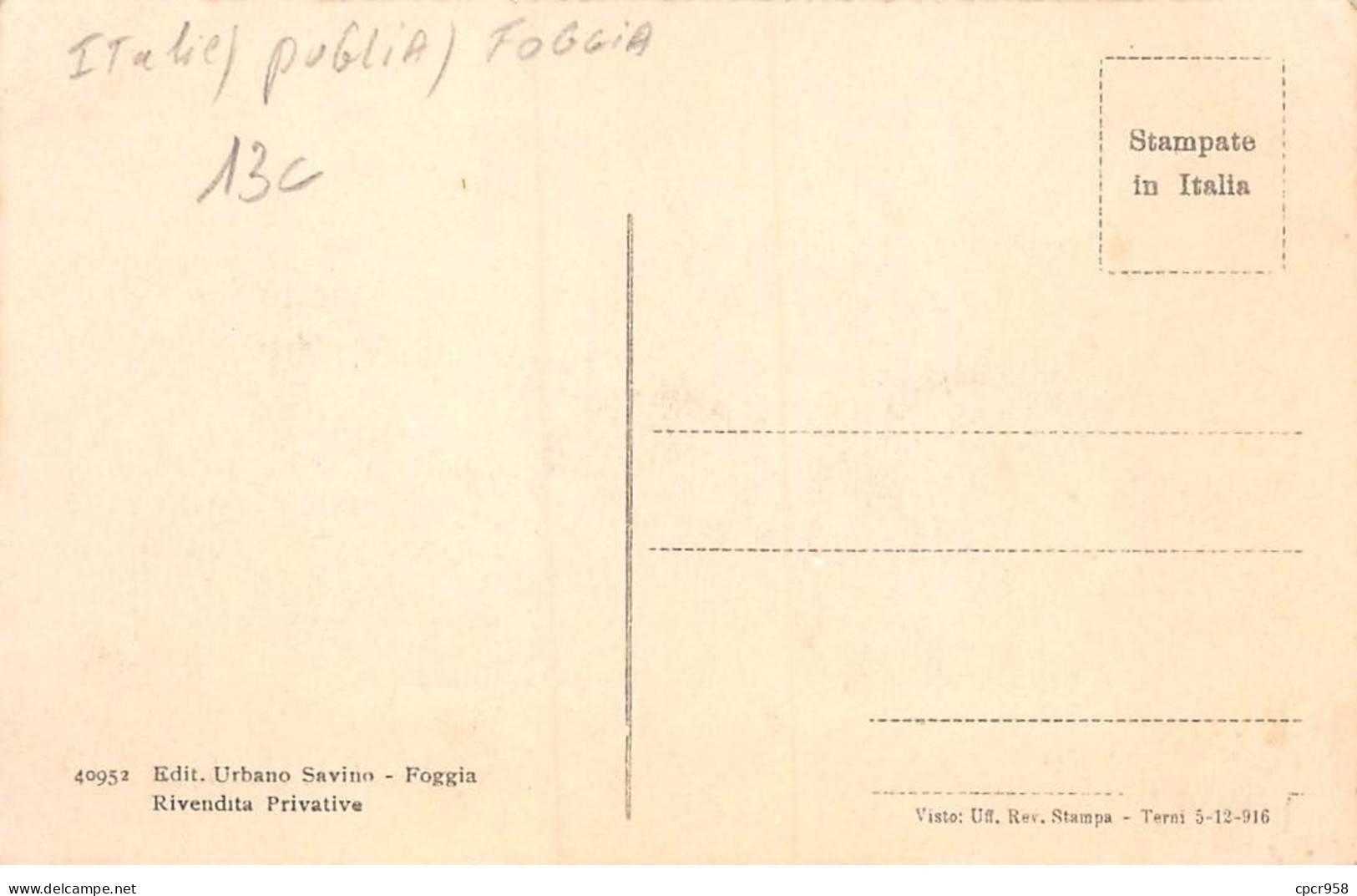 Italie.SAN58904.Puglia.Foggia.Stabilimenti Industriali - Foggia