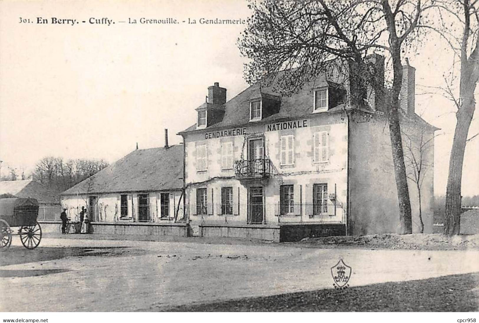 18-AM21595.Cuffy.N°301.La Grenouille.La Gendarmerie - Other & Unclassified