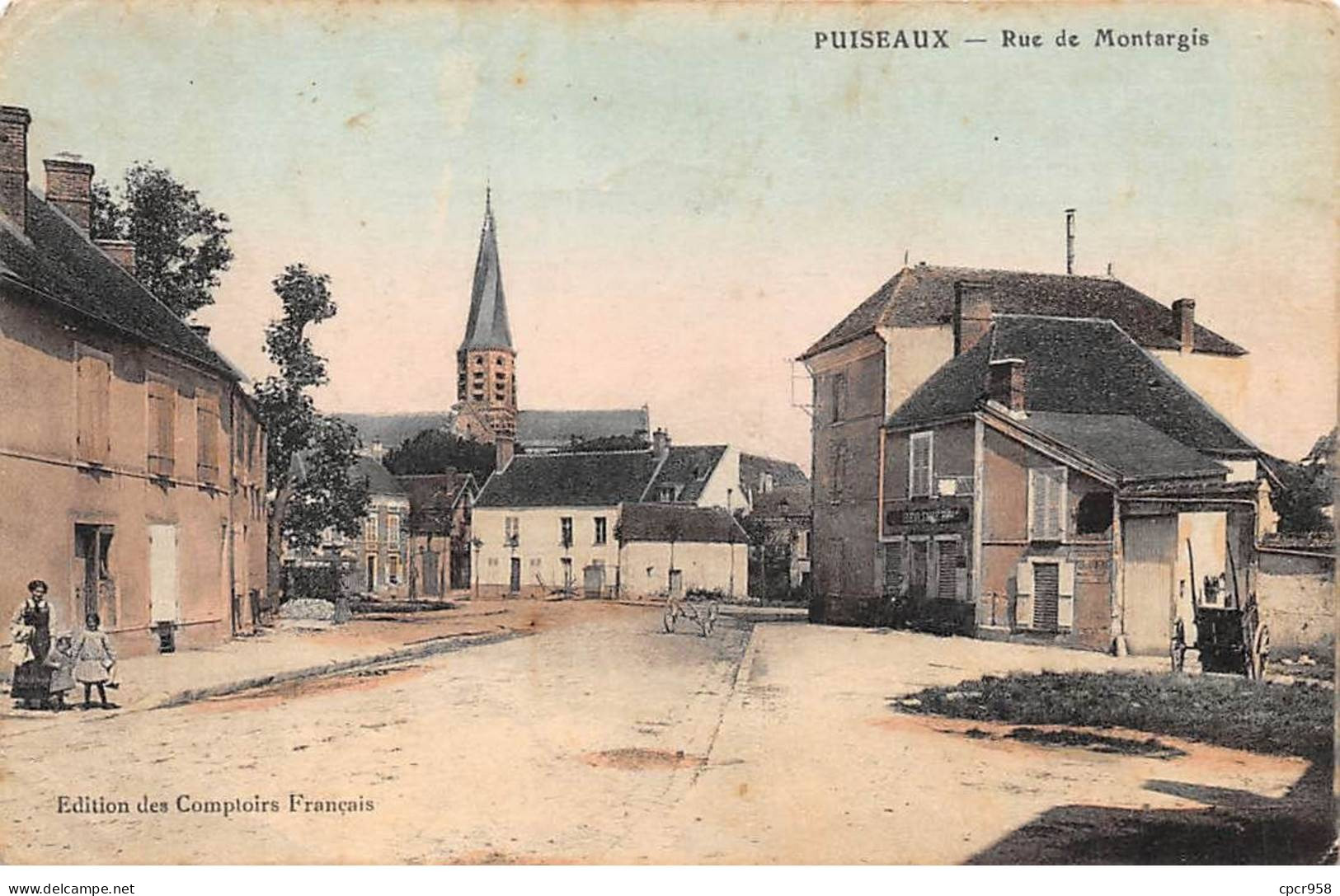 45-AM21834.Puiseaux.Rue De Montargis.En L'état - Puiseaux