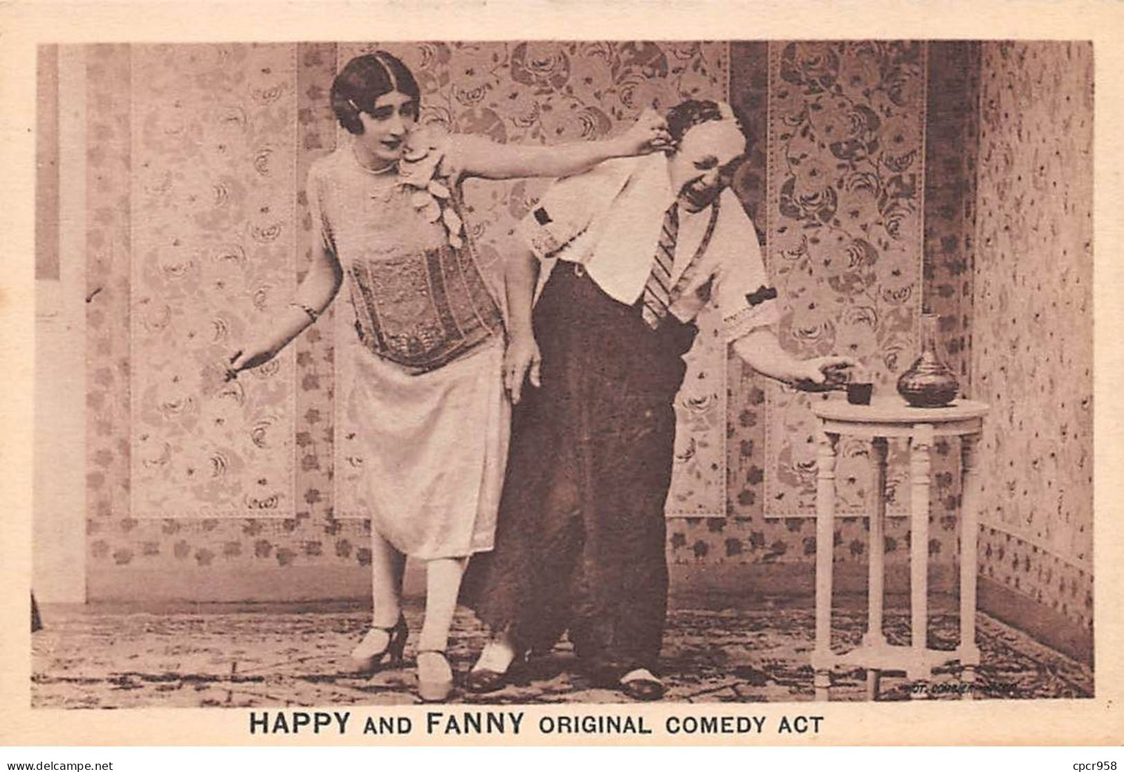 Cirque - N°85373 - Happy And Fanny Original Comedy Act - Cirque
