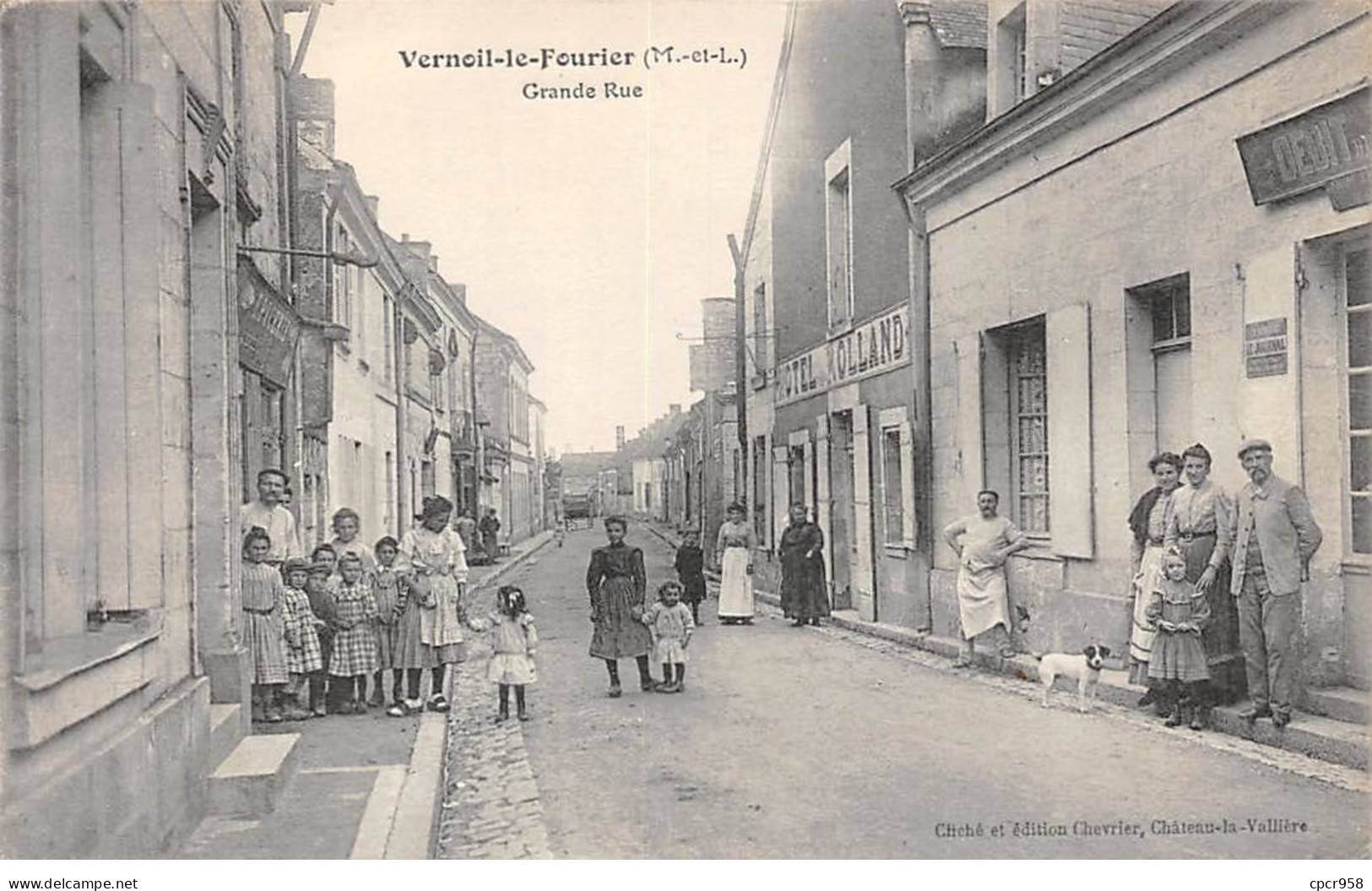 49-SAN59189-VERNOIL-LE-FOURIER.Grande Rue - Other & Unclassified