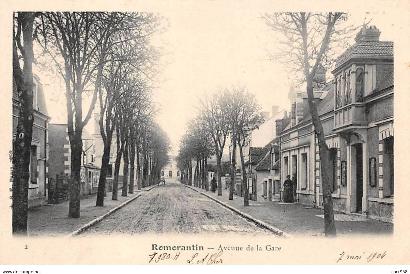 41-AM21806.Romorantin.N°2.Avenue De La Gare - Romorantin