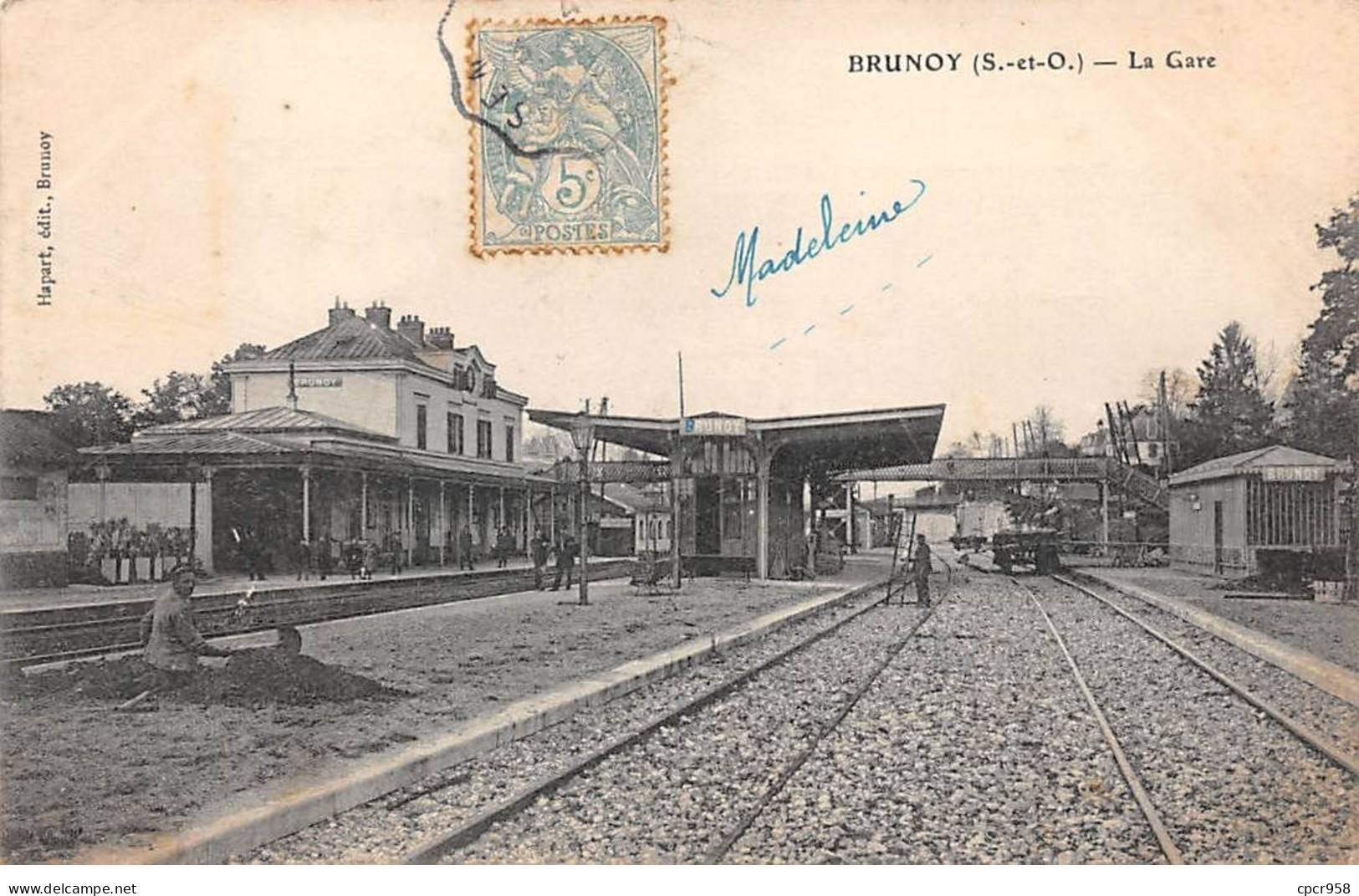 91-SAN60137-BRUNOY.La Gare - Brunoy