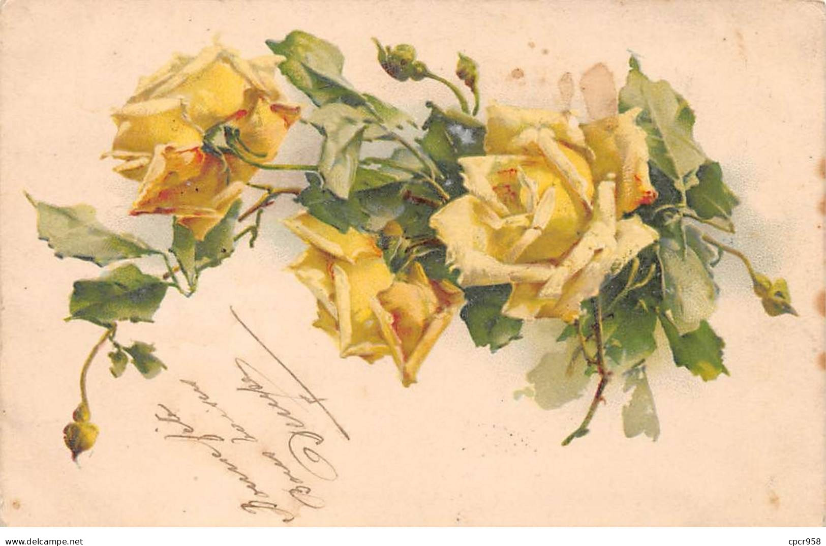 Fleurs - N°85688 - Roses Jaunes - Fiori