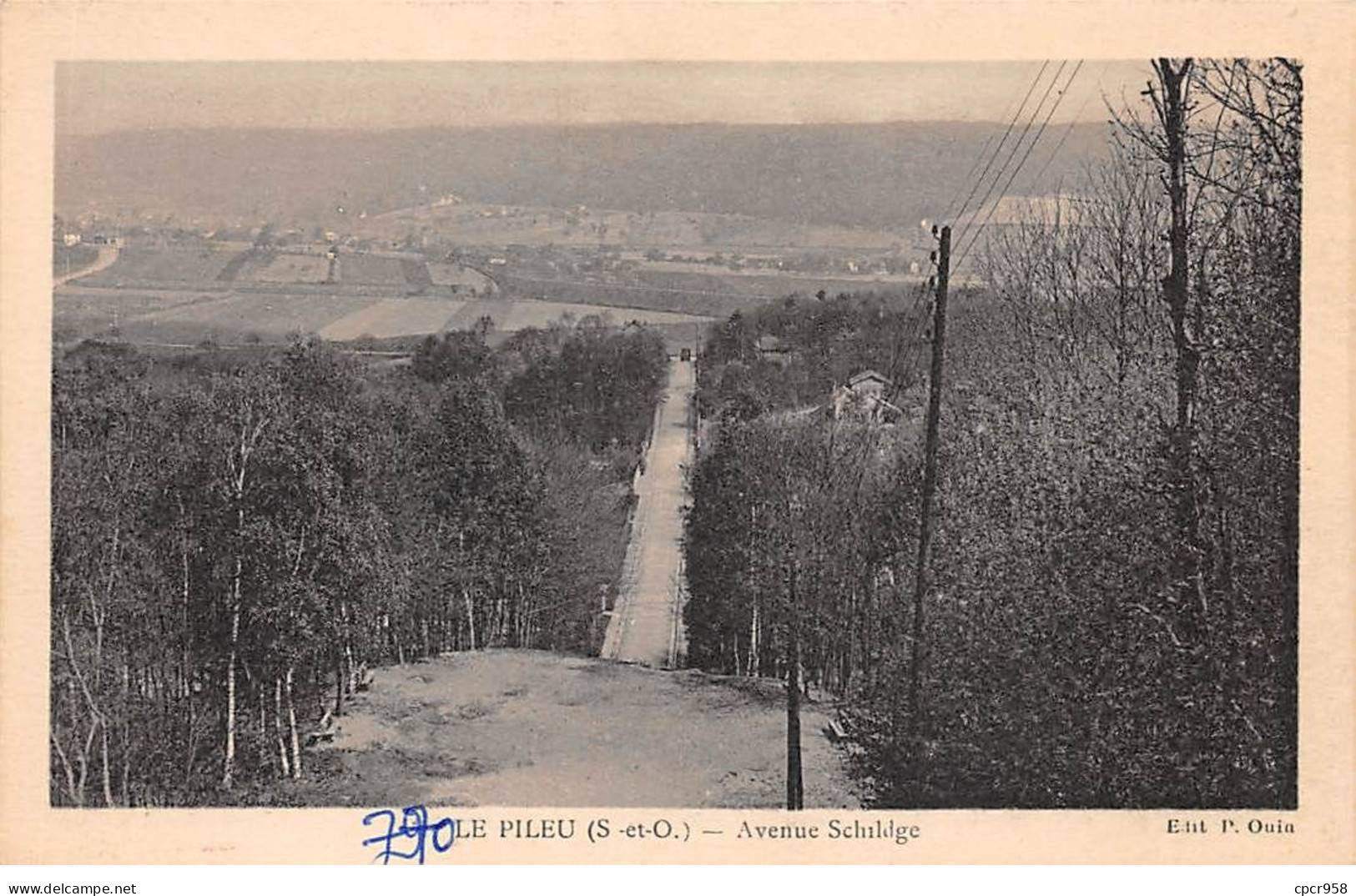 91-SAN60129-LE PILEU.Avenue Schildge - Autres & Non Classés