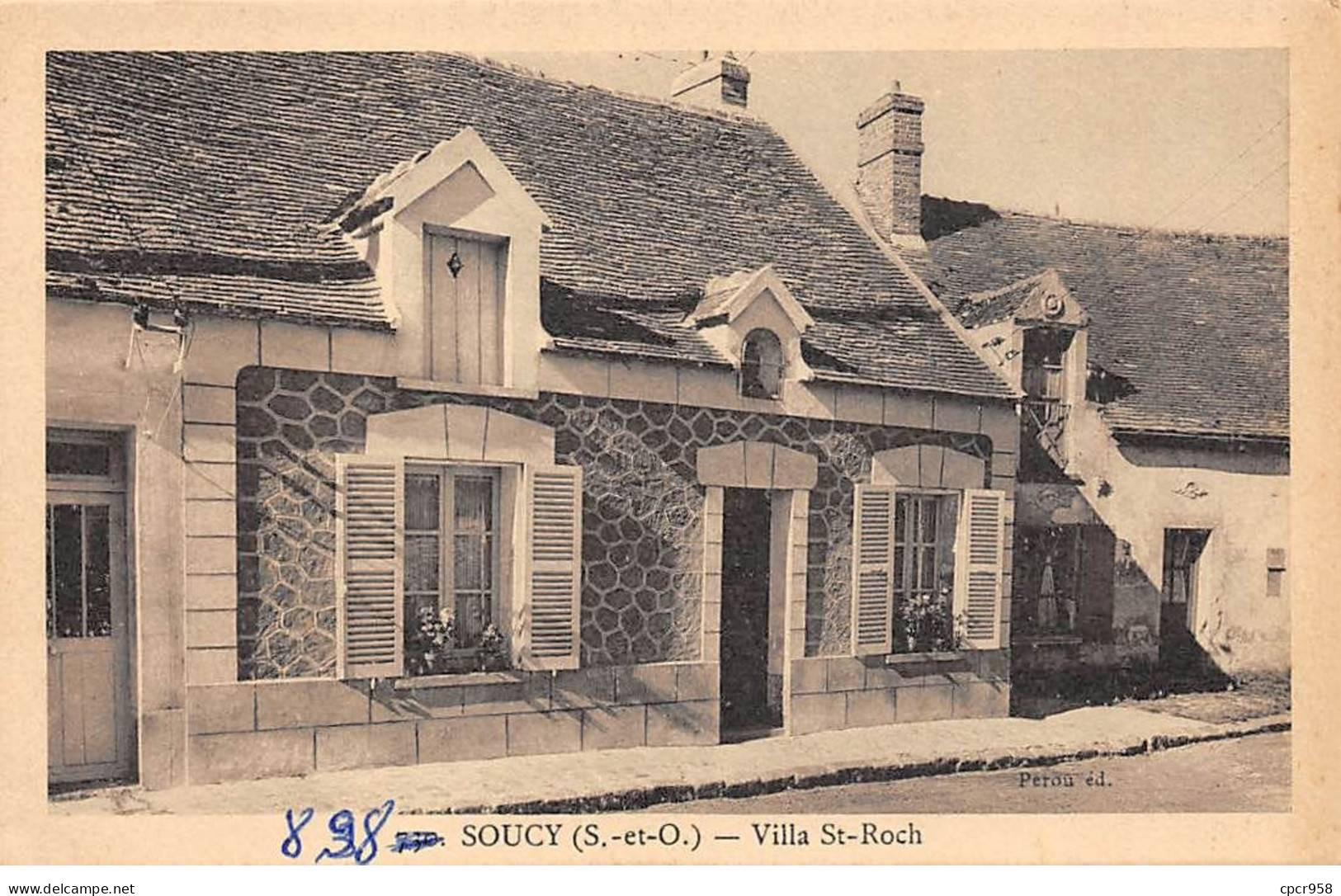 91-SAN60105-SOUCY.Villa Saint Roch - Autres & Non Classés