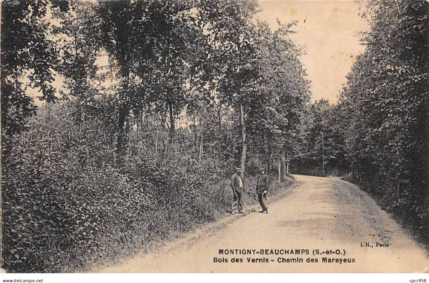 95-SAN60166-MONTIGNY-BEAUCHAMP.Bois Des Vernis.Chemin Des Mareyeux - Beauchamp