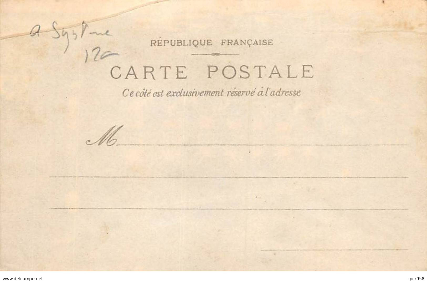 Fantaisie - N°85466 - PARIS - 1. La Gare D'Orléans, Quai D'Orsay - Regarder Par Transparence - Carte à Système - Met Mechanische Systemen