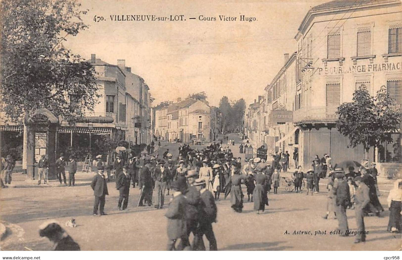 47-AM21926.Villeneuve-sur-Lot.N°470.Cours Victor Hugo - Villeneuve Sur Lot