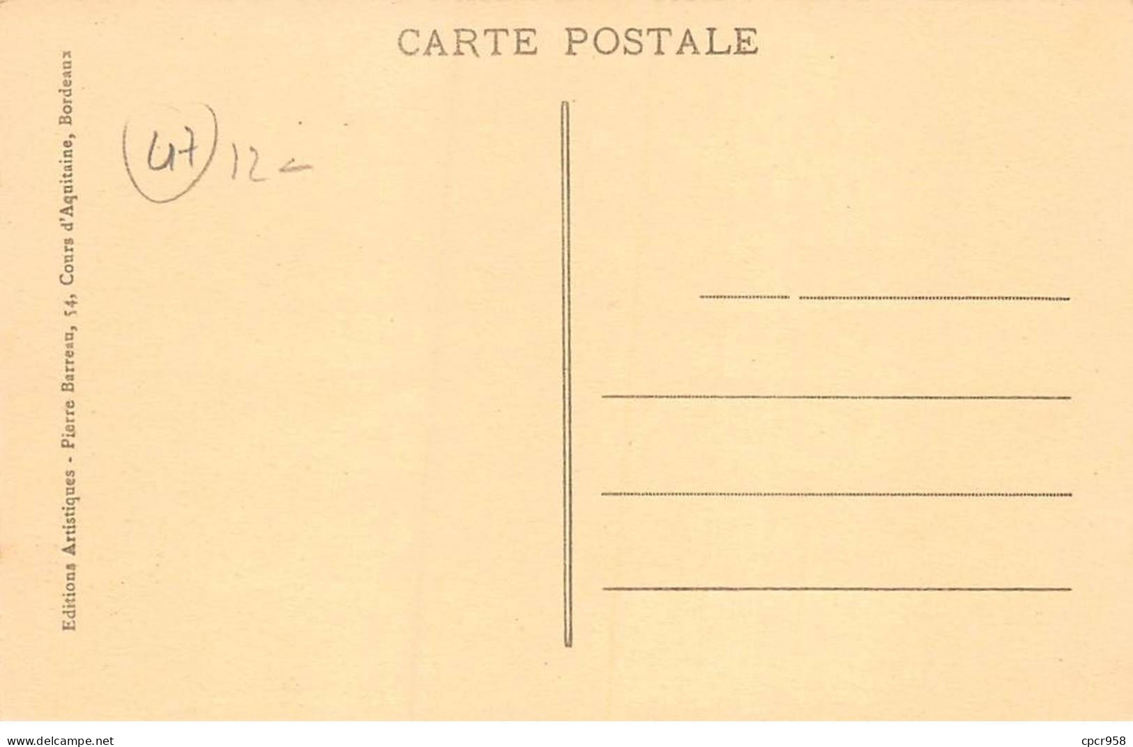 47-AM21942.Sainte Livrade Sur Lot.Etablissement F. Druilhe - Autres & Non Classés