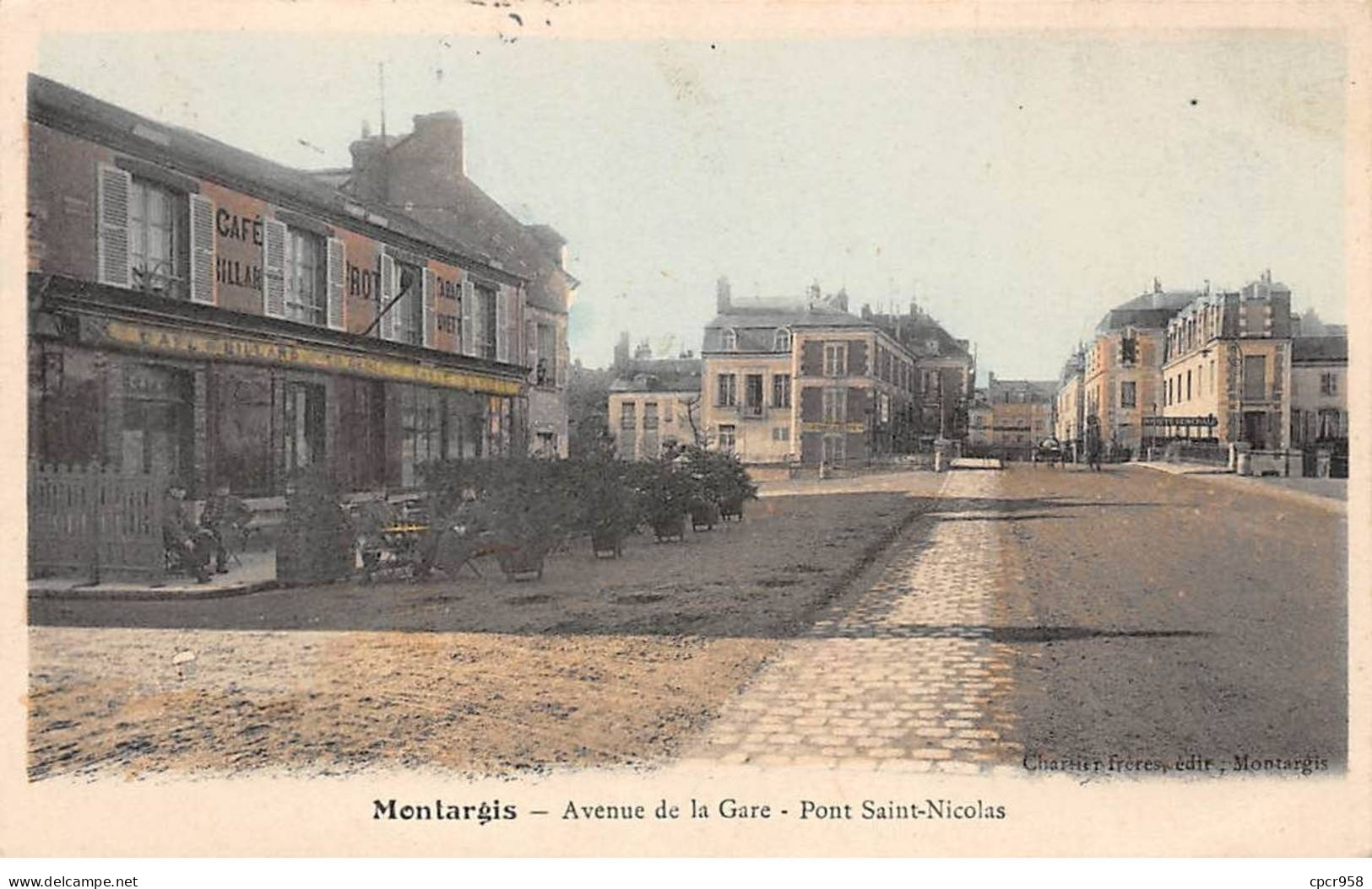 45-AM21855.Montargis.Avenue De La Gare.Pont Saint Nicolas - Montargis