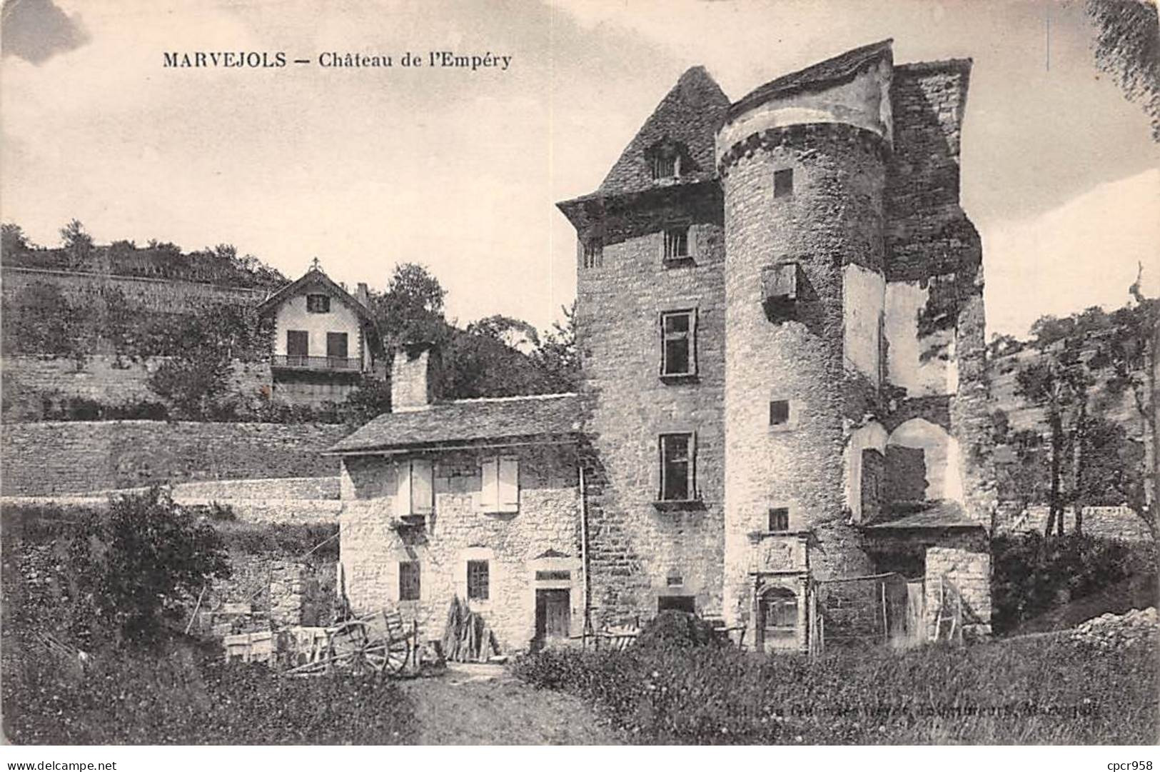 48-SAN59182-MARVEJOLS.Château De L'Empéry - Marvejols