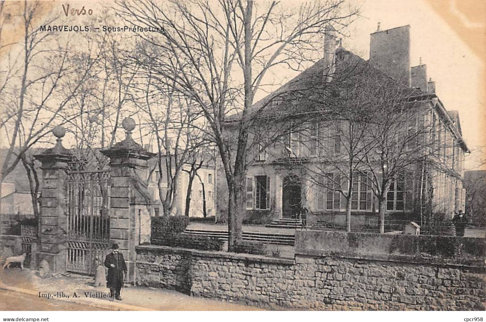 48-SAN59180-MARVEJOLS.Sous-Préfecture - Marvejols