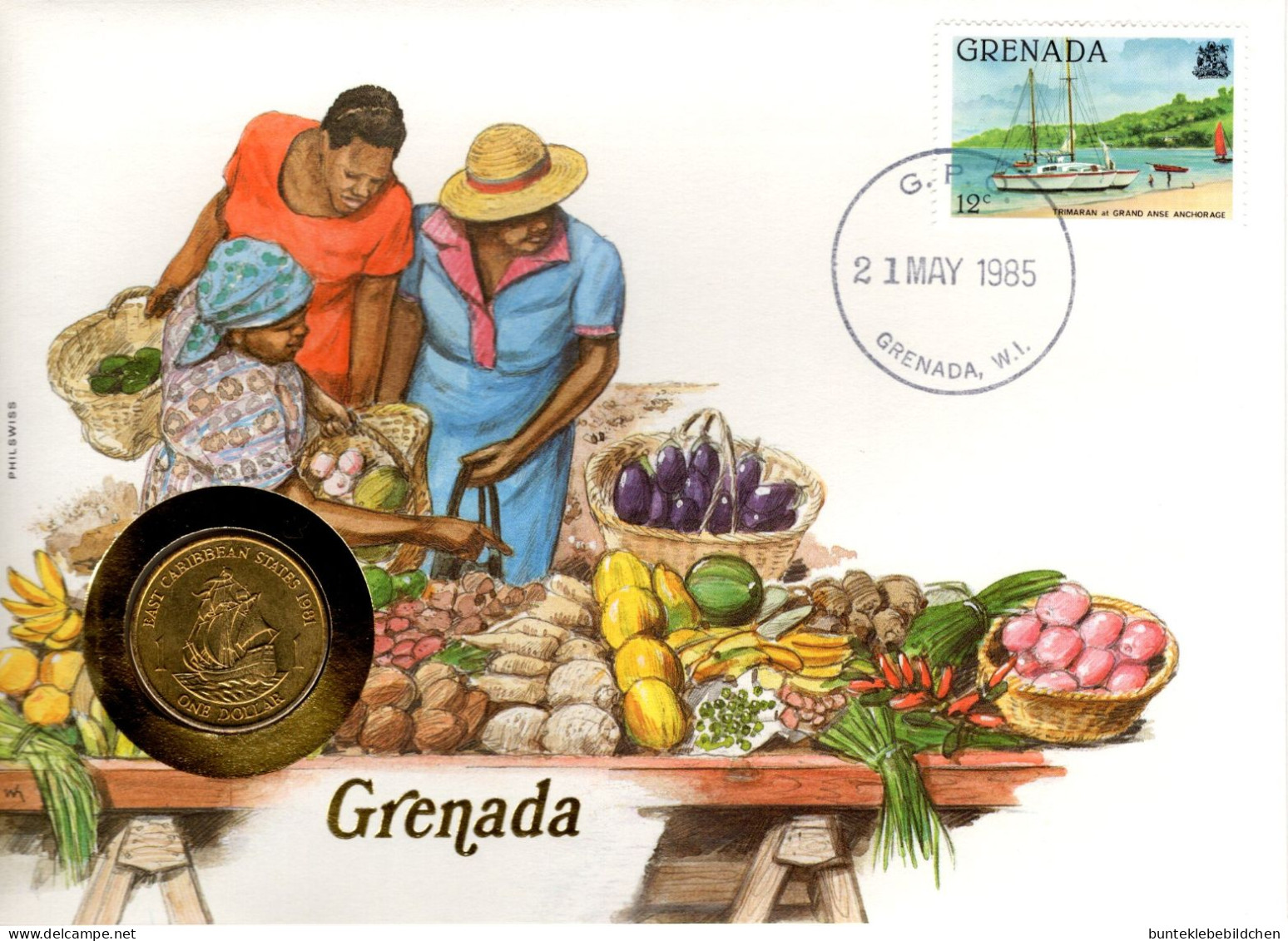 Numisbrief - Grenada - Autres & Non Classés