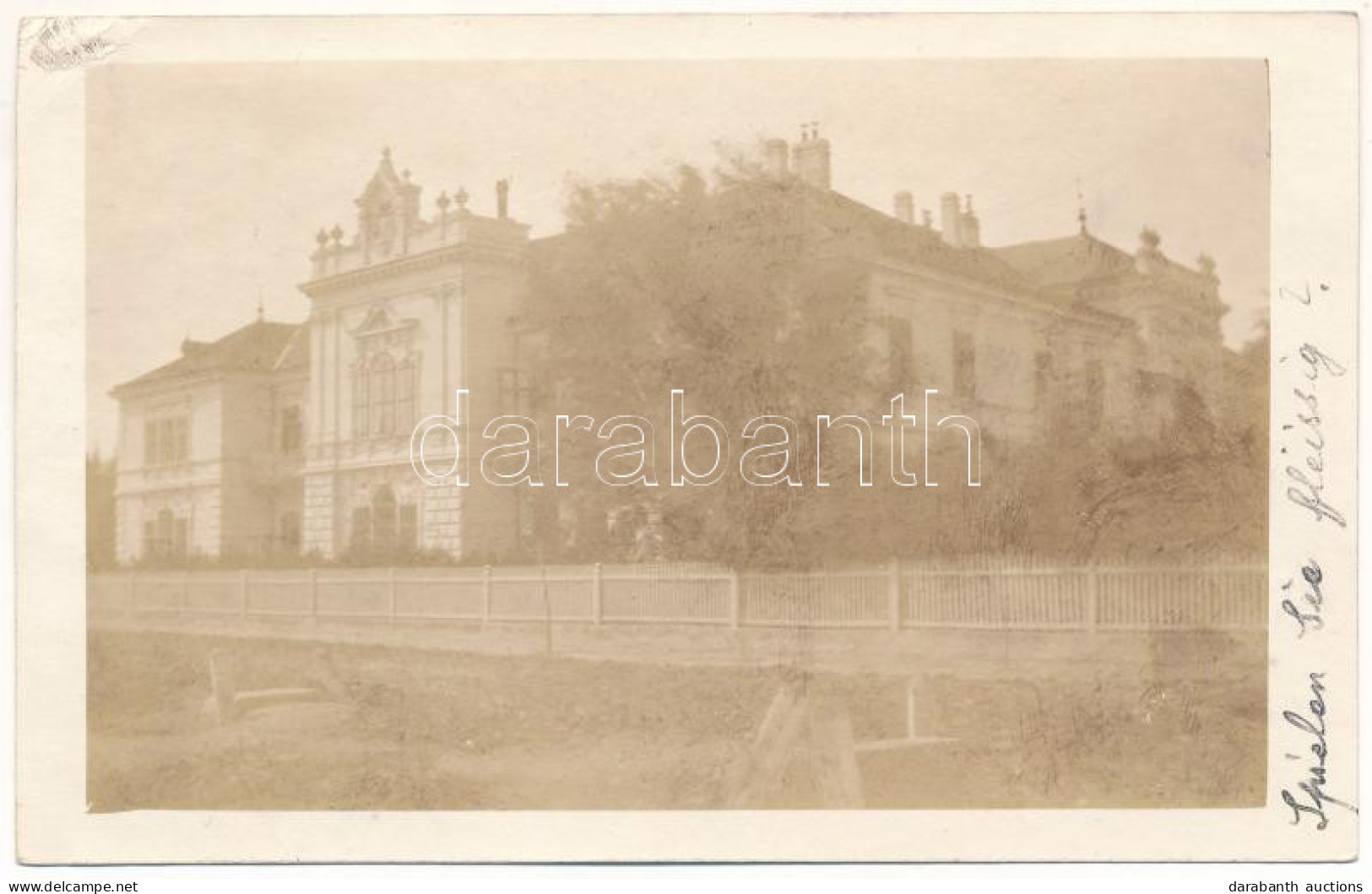 T2/T3 1913 Zavar, Savar, Zawar (Pozsony Megye); Mailáth Kastély / Castle. Photo (EK) - Unclassified