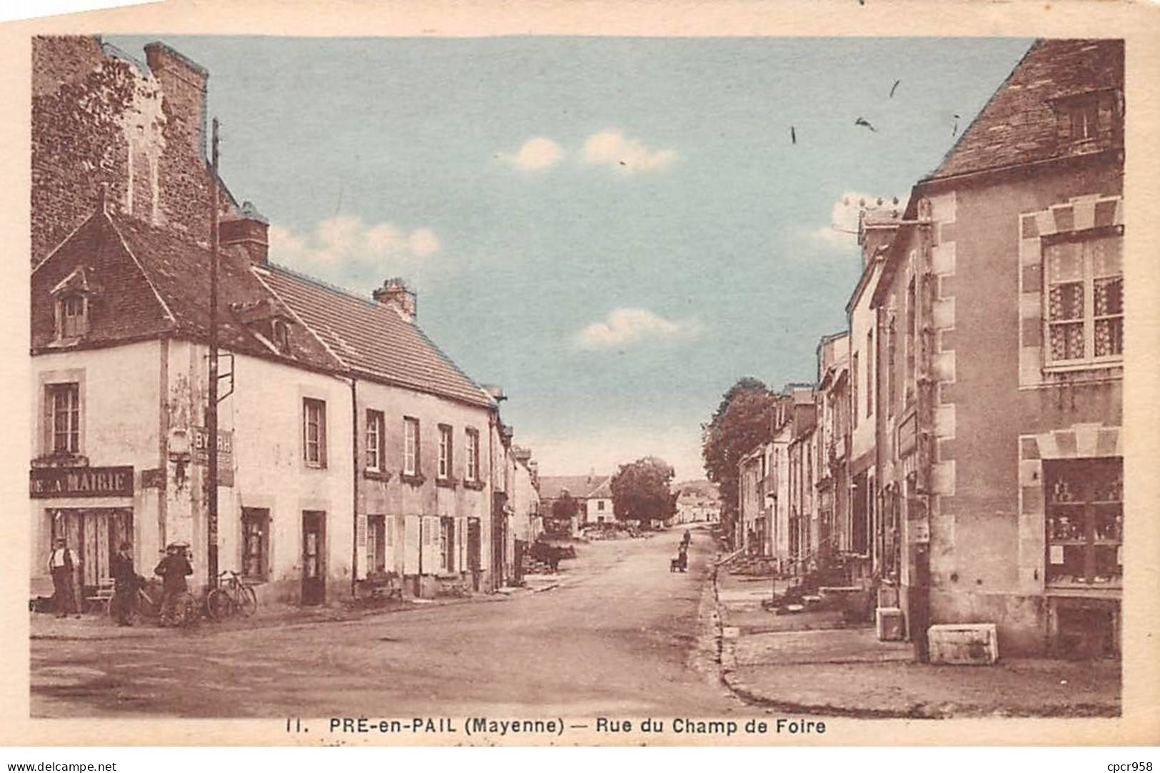 53-SAN59492-PRE-EN-PAIL.Rue Du Champ De Foire - Pre En Pail