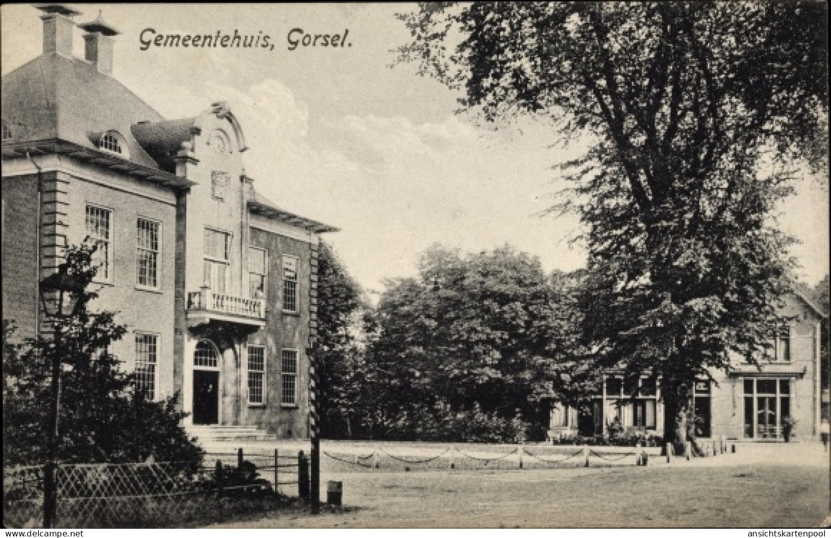 CPA Gorsel Gelderland, Gemeentehuis - Altri & Non Classificati