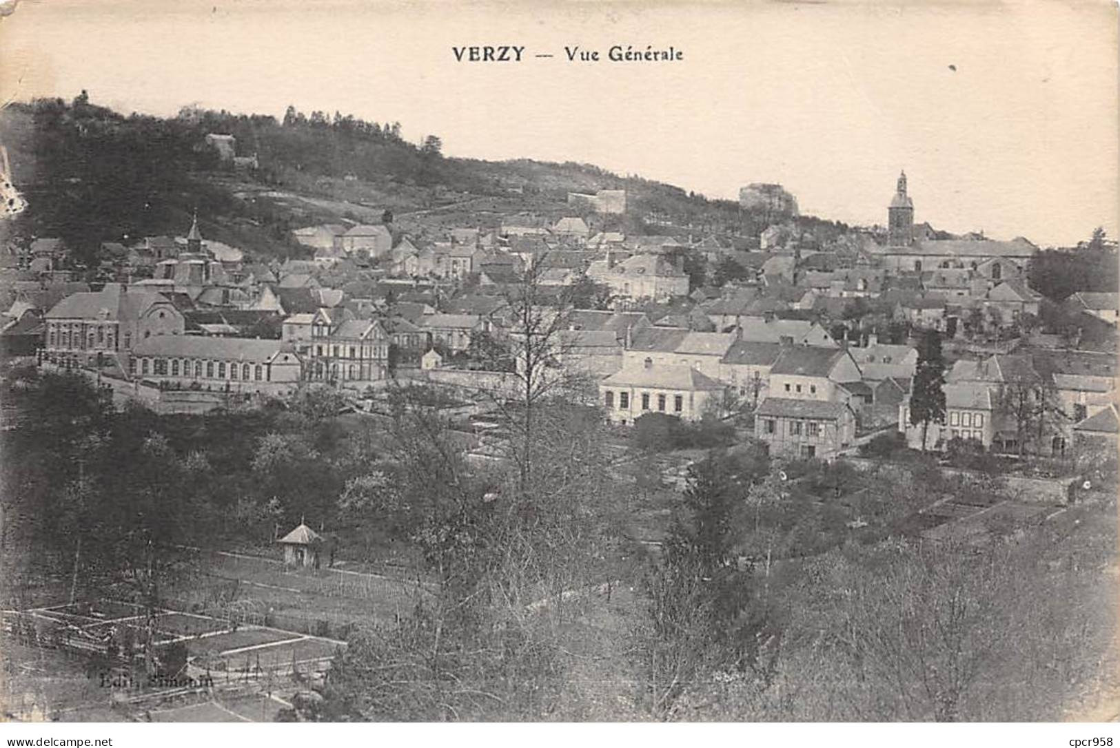 51-SAN59408-VERZY.Vue Générale.Village - Verzy