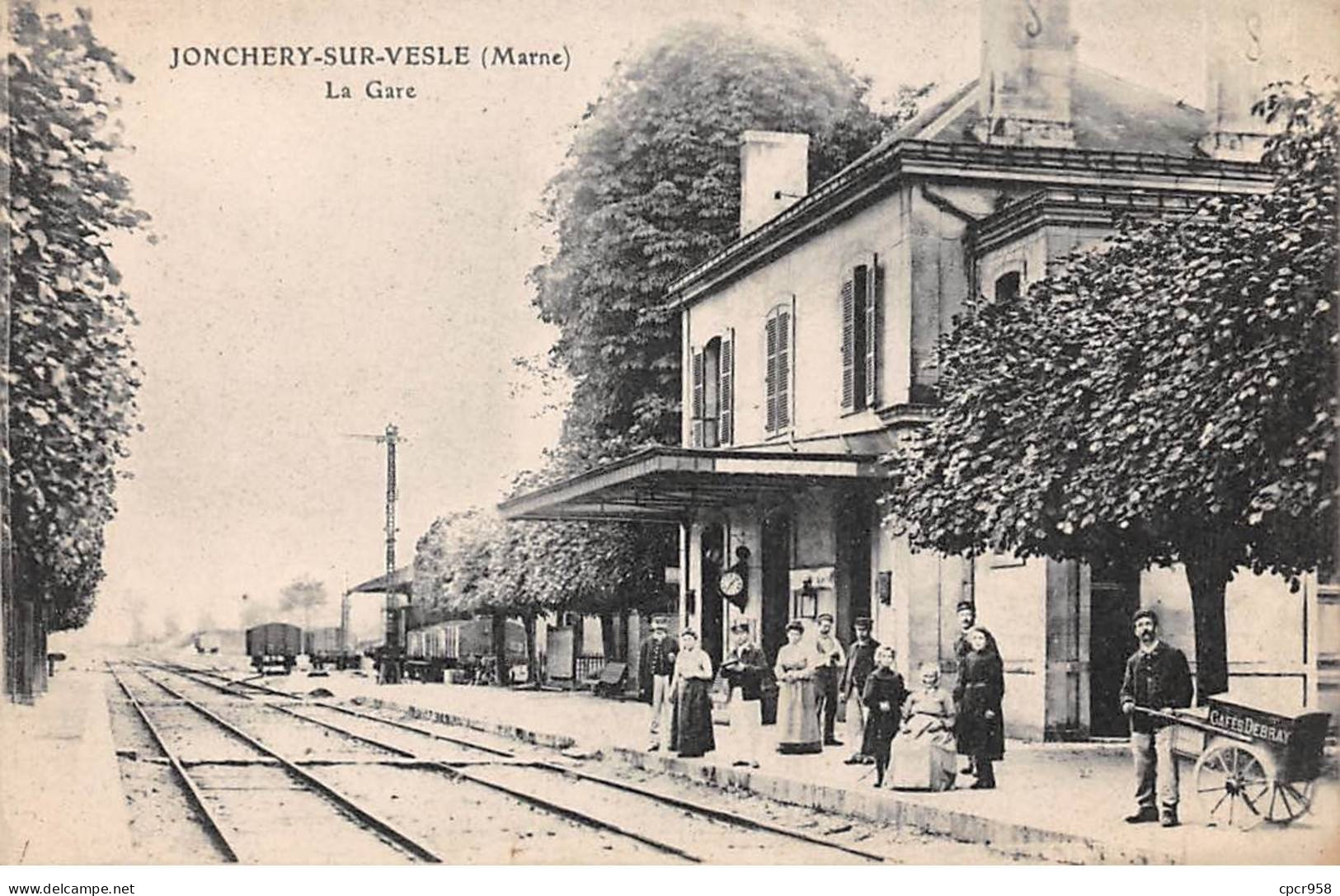 51-SAN59352-JONCHERY-SUR-VESLE.La Gare - Jonchery-sur-Vesle