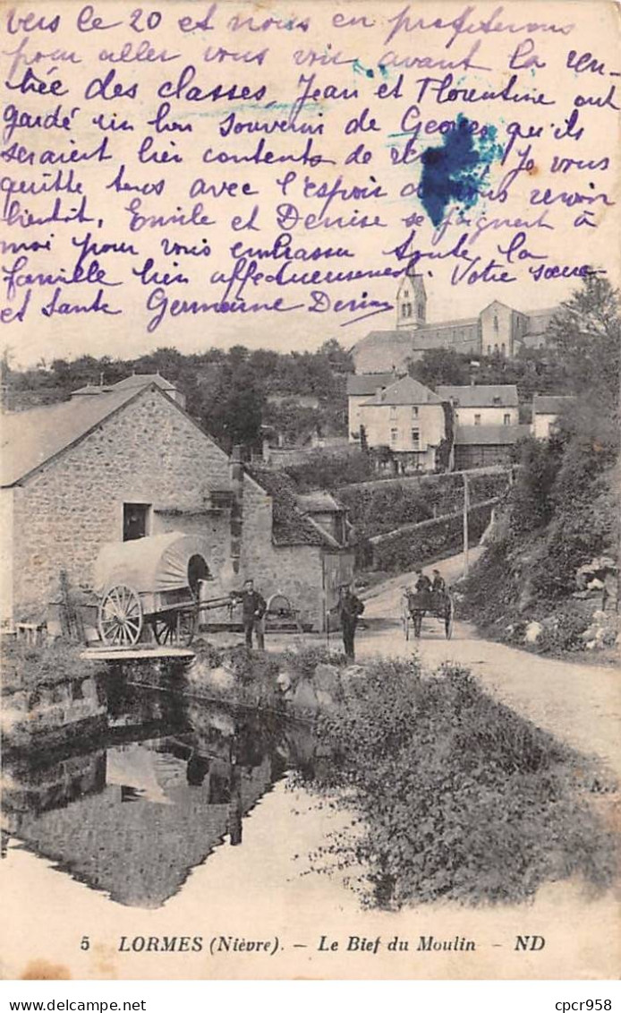 58-SAN59650-LORMES.Le Bief Du Moulin - Lormes