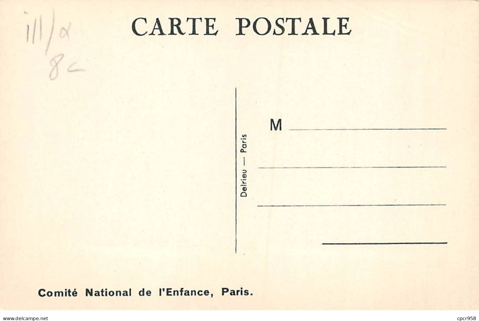 Illustrateur - N°84992 - B. Mallet - Petite Maman - Comité Nationale De L'Enfance - Mallet, B.