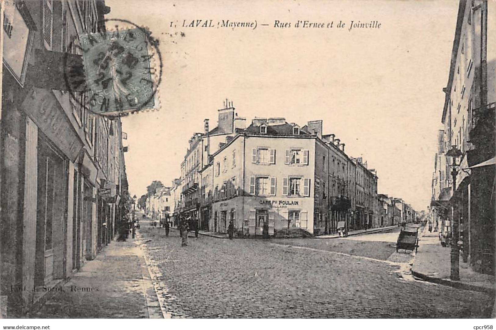 53-SAN59554-LAVAL.Rue D'ernie Et De Joinville - Laval