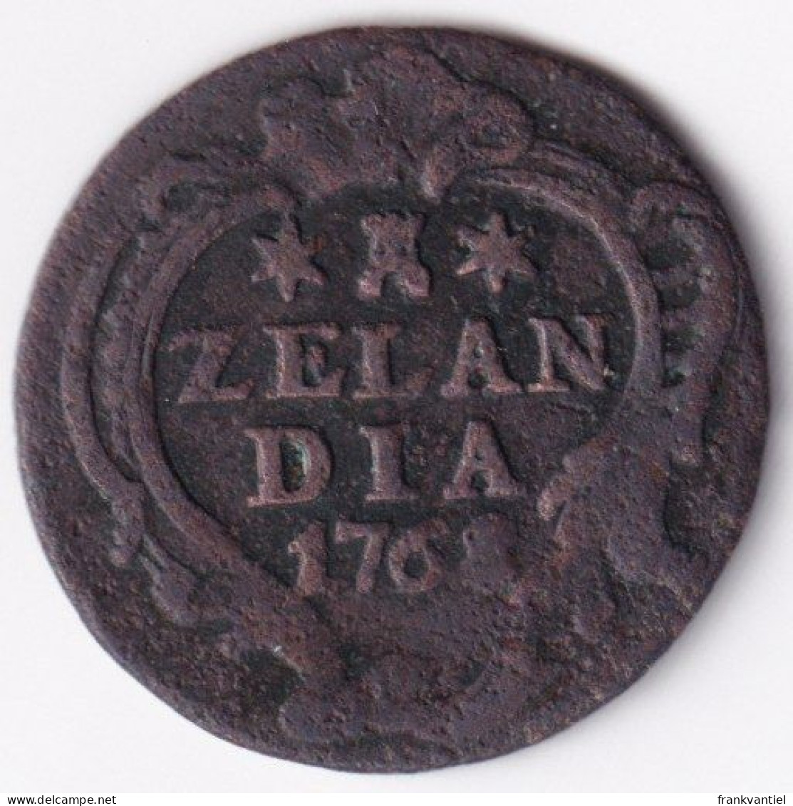 Zeeland KM-101 1 Duit 1768 - Provinciale Munten