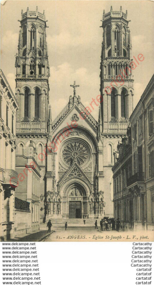 49.  ANGERS .  Eglise St-Joseph . - Angers