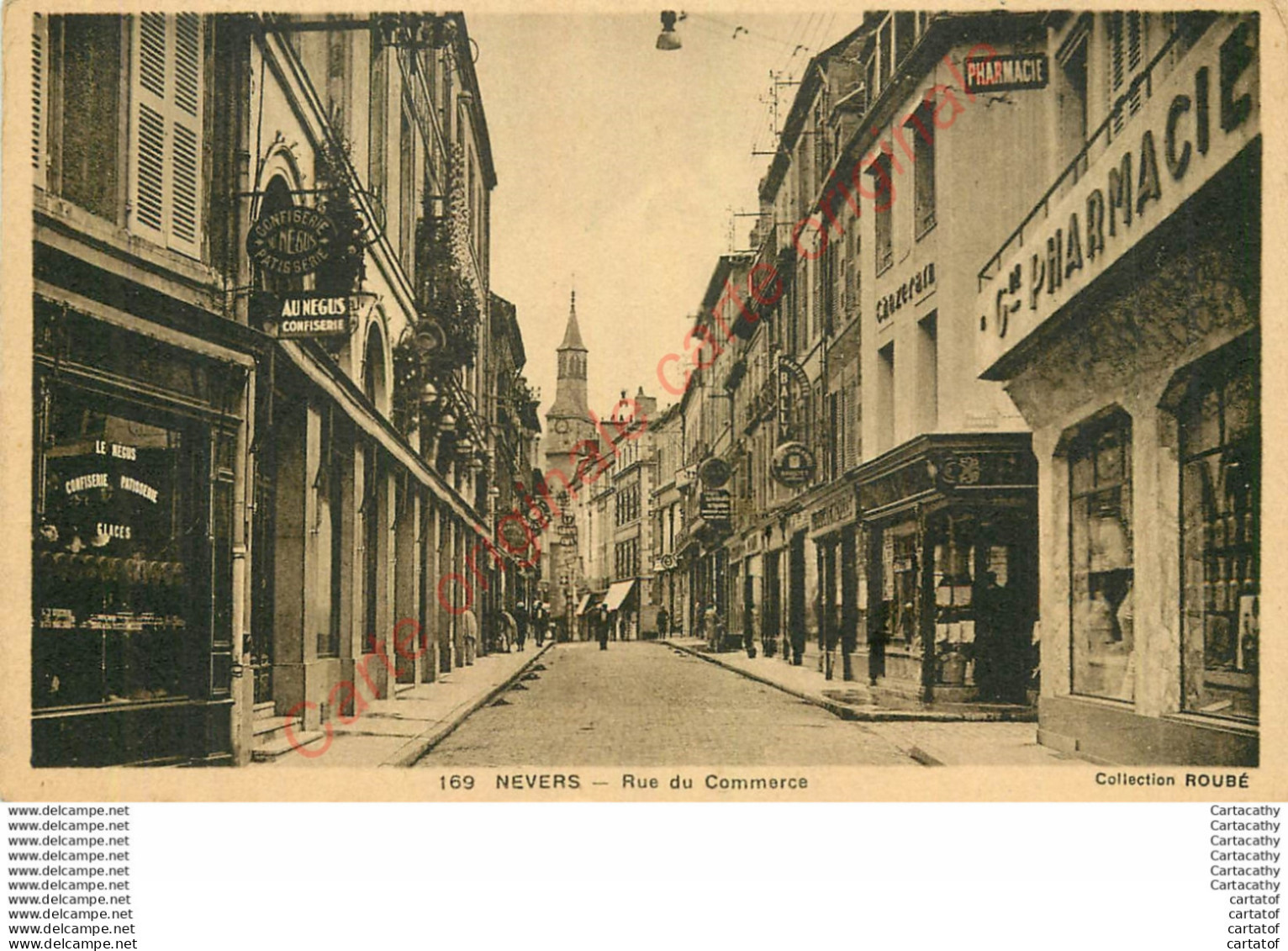 58.  NIEVRE .  Rue Du Commerce . - Nevers