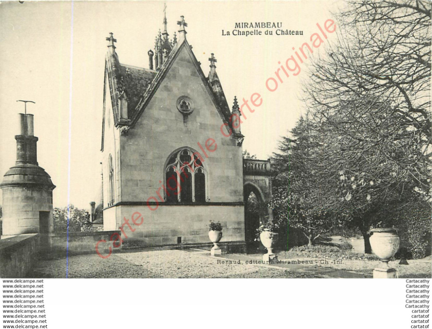 17.  MIRAMBEAU .  La Chapelle Du Château . - Mirambeau