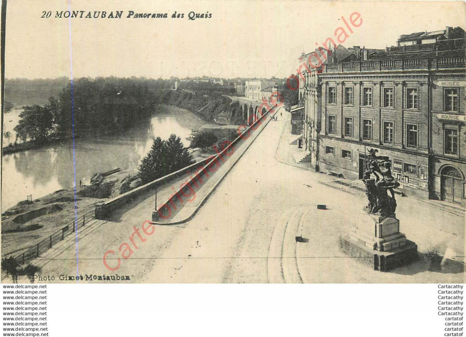 82.  MONTAUBAN .  Panorama Des Quais . - Montauban