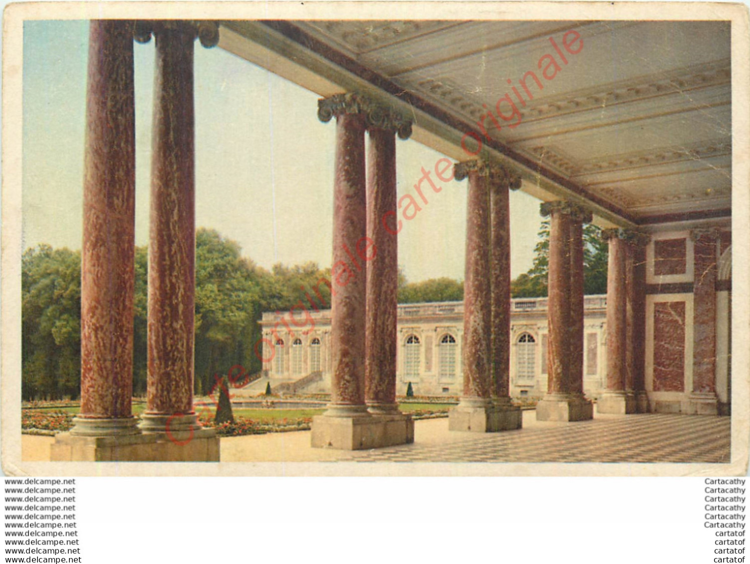 78.  Château De VERSAILLES .  Le Grand Trianon .  Le Péristyle . - Versailles (Kasteel)