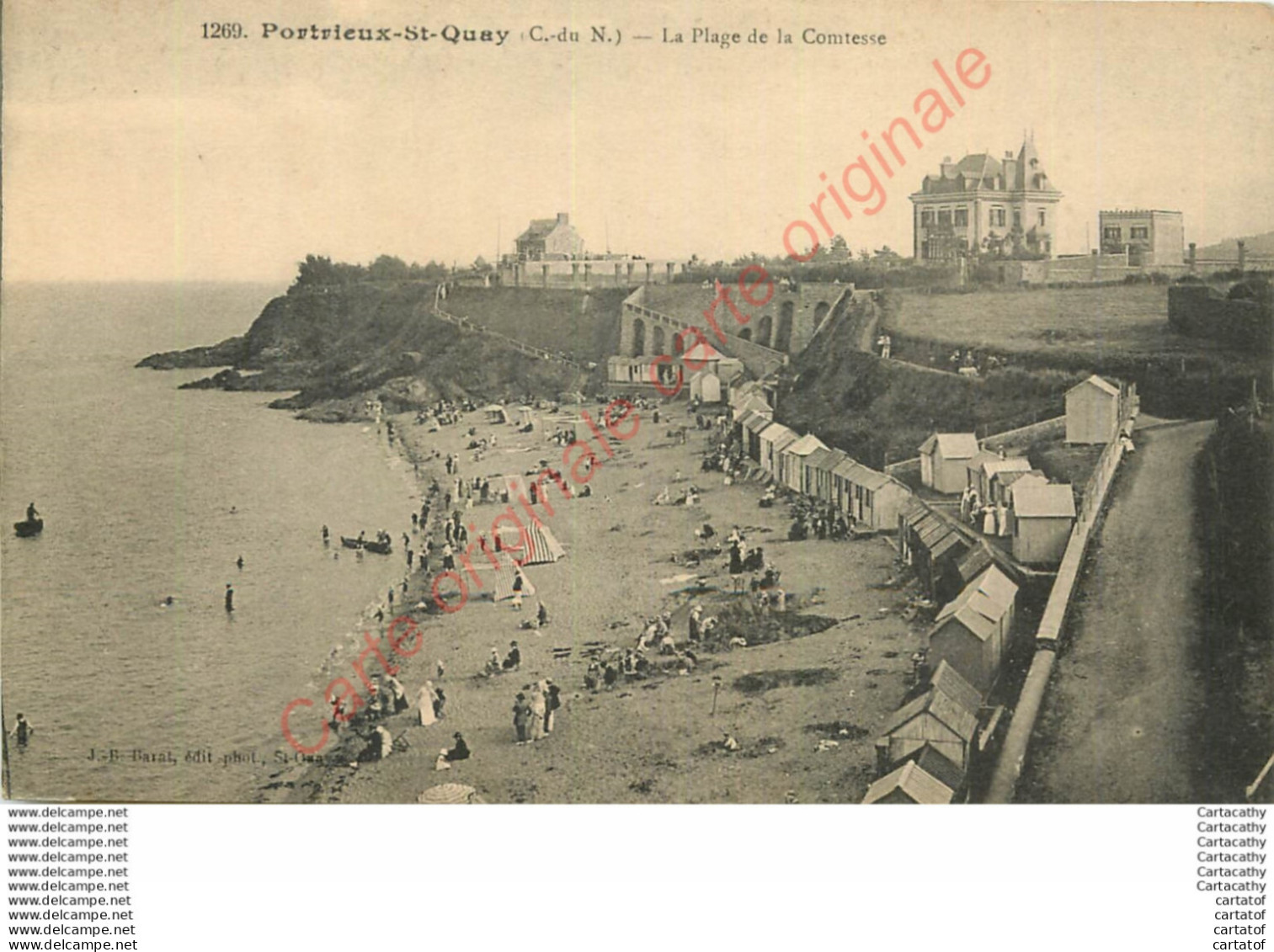 22.  PORTRIEUX SAINT QUAY .  La Plage De La Comtesse . - Saint-Quay-Portrieux