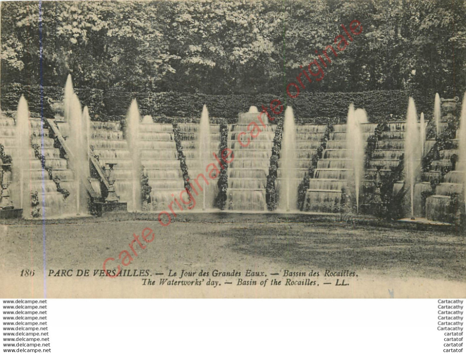 78. VERSAILLES .  Le Jour Des Grandes Eaux . Bassin Des Rocailles . - Versailles