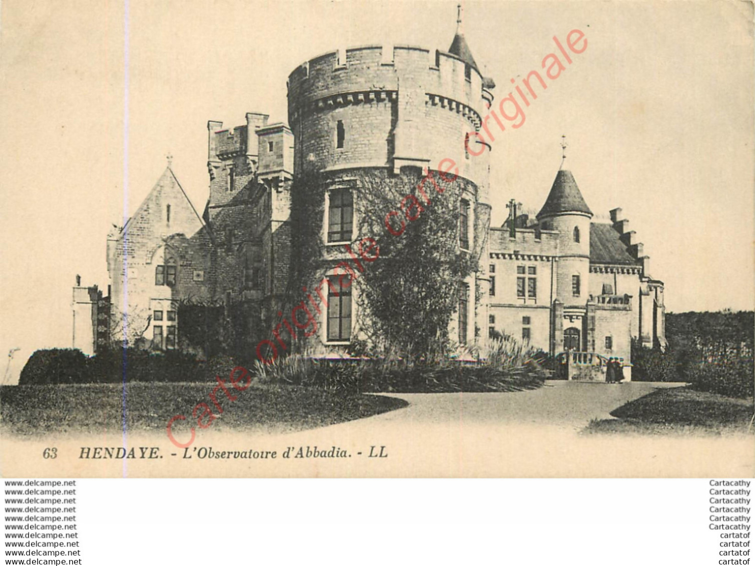 64.  HENDAYE .  L'Observatoire D'Abbadia . - Hendaye