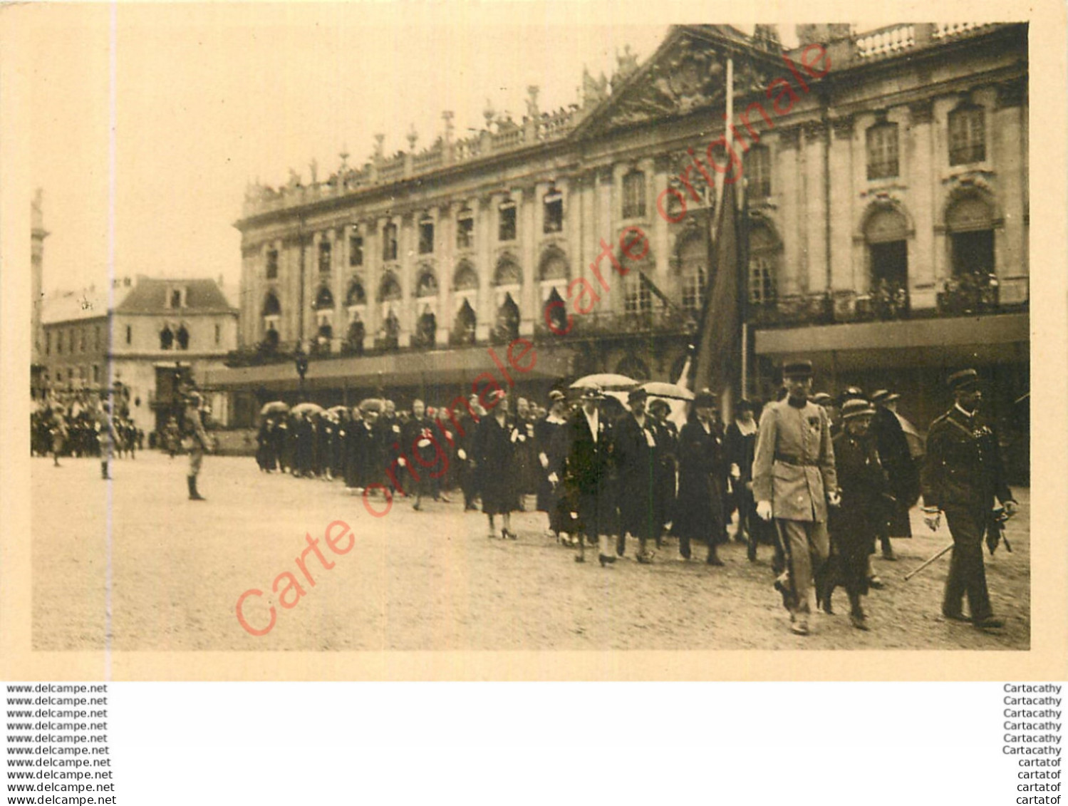 54. NANCY .  Obsèques Nationale Du Maréchal Lyuatey . 2 Aout 1934 . - Nancy