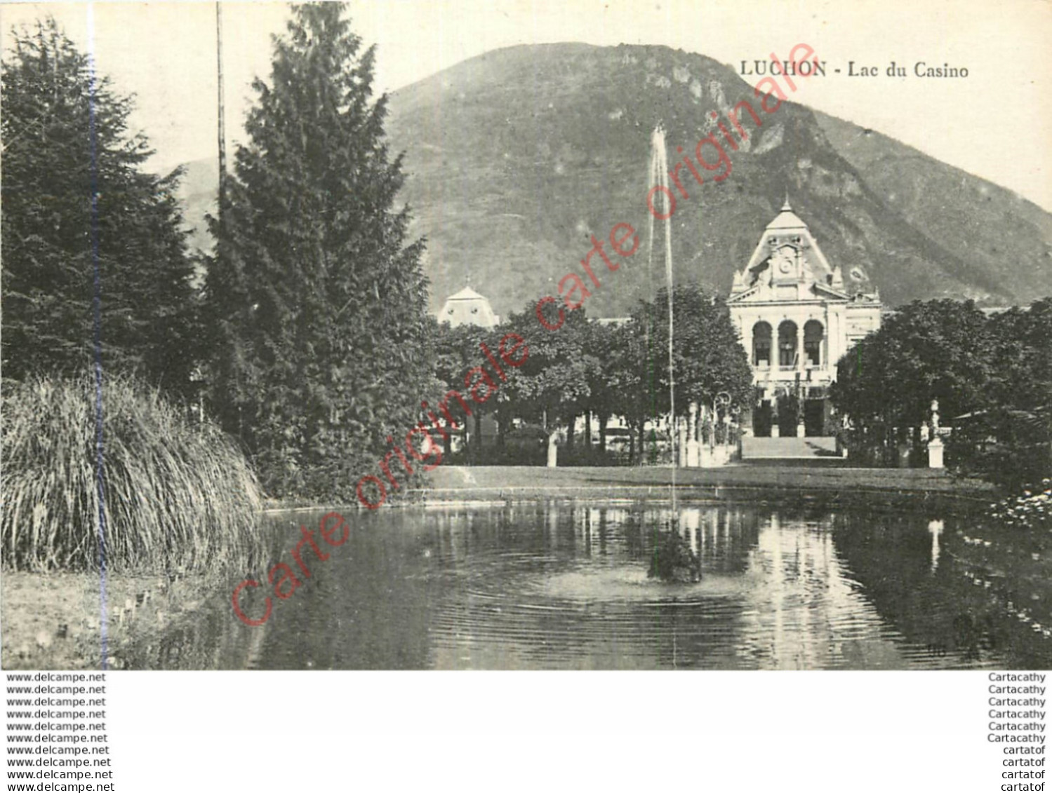 31.  LUCHON .  Lac Du Casino . - Luchon