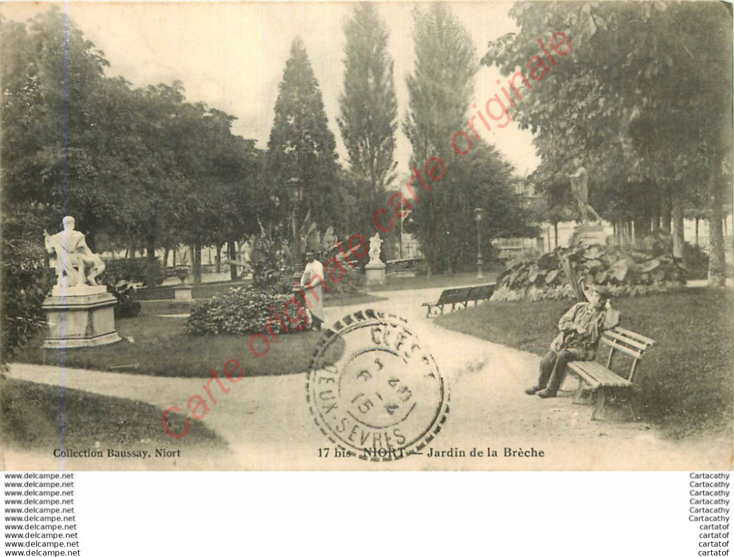 79.  NIORT .  Jardin De La Brèche . - Niort