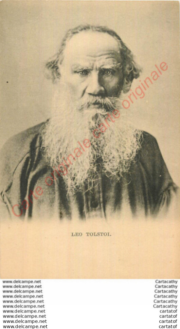 LEO  TOLSTOI . - Schriftsteller