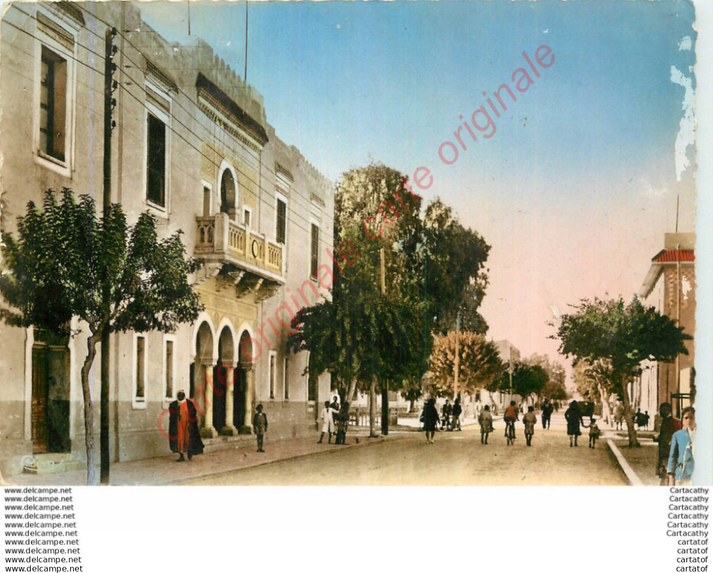 GABES .  La Poste .  Boulevard Fallière .  SUD TUNISIEN . - Tunesien