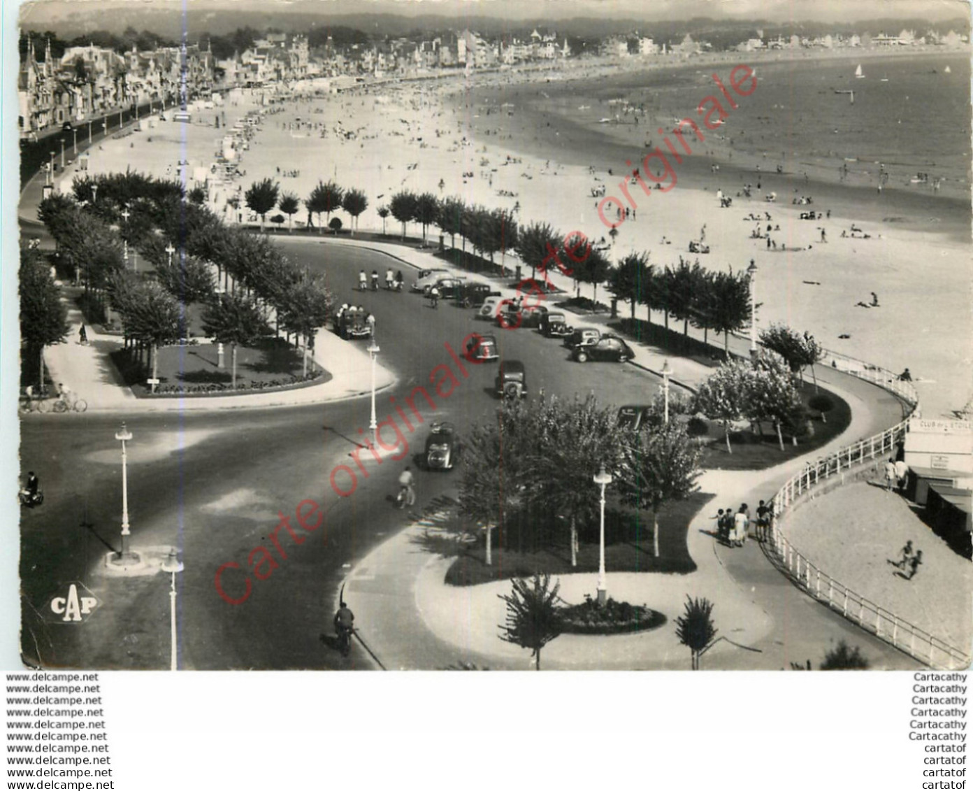 44. LA BAULE .  Vue Générale De La Plage Et Des Jardins Devant Le Casino . - La Baule-Escoublac