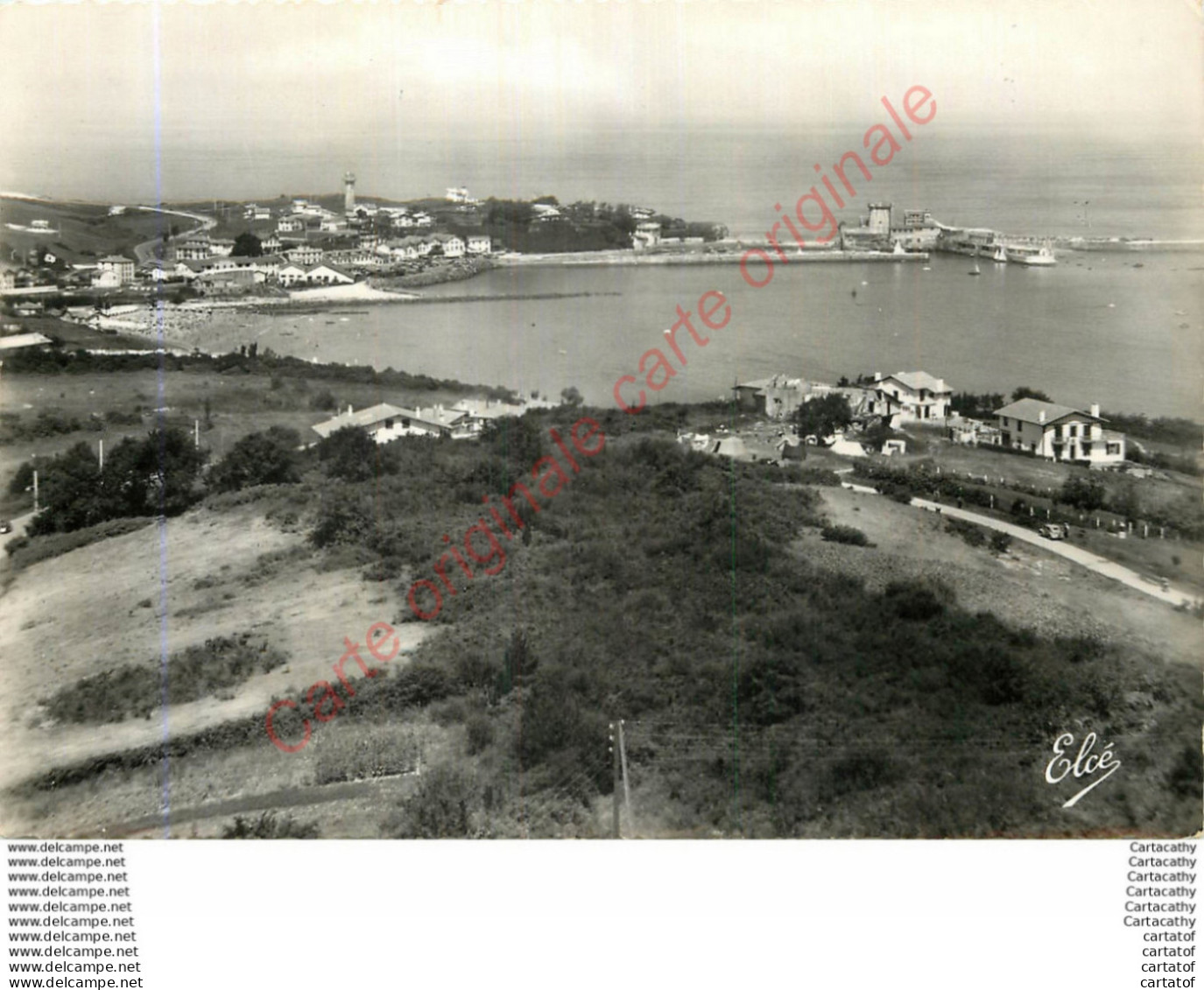 64.  SAINT JEAN DE LUZ .  Vue Générale De La Baie Et Le Port De Socoa . - Saint Jean De Luz