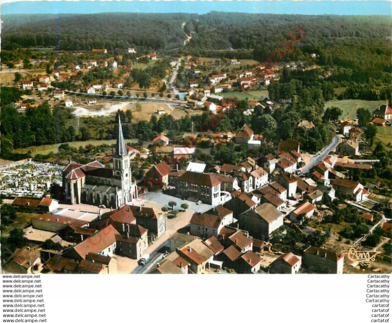 70.  FONTAINE Les LUXEUIL .  Vue Générale Aérienne . - Luxeuil Les Bains