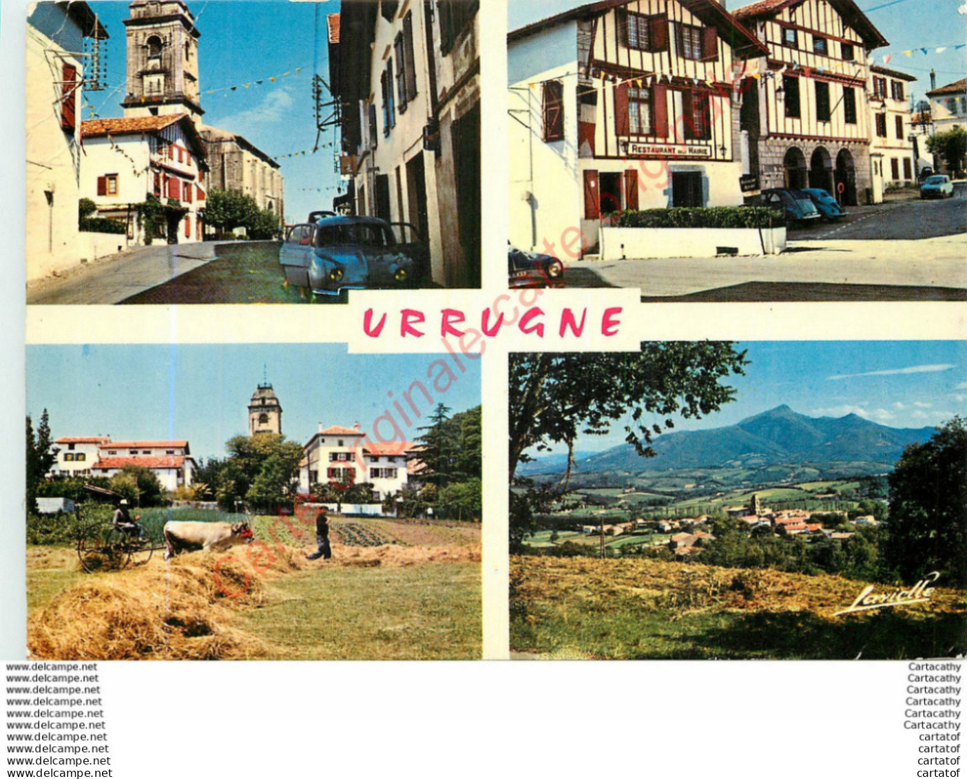 64.  URRUGNE .  CP Multivues . - Urrugne