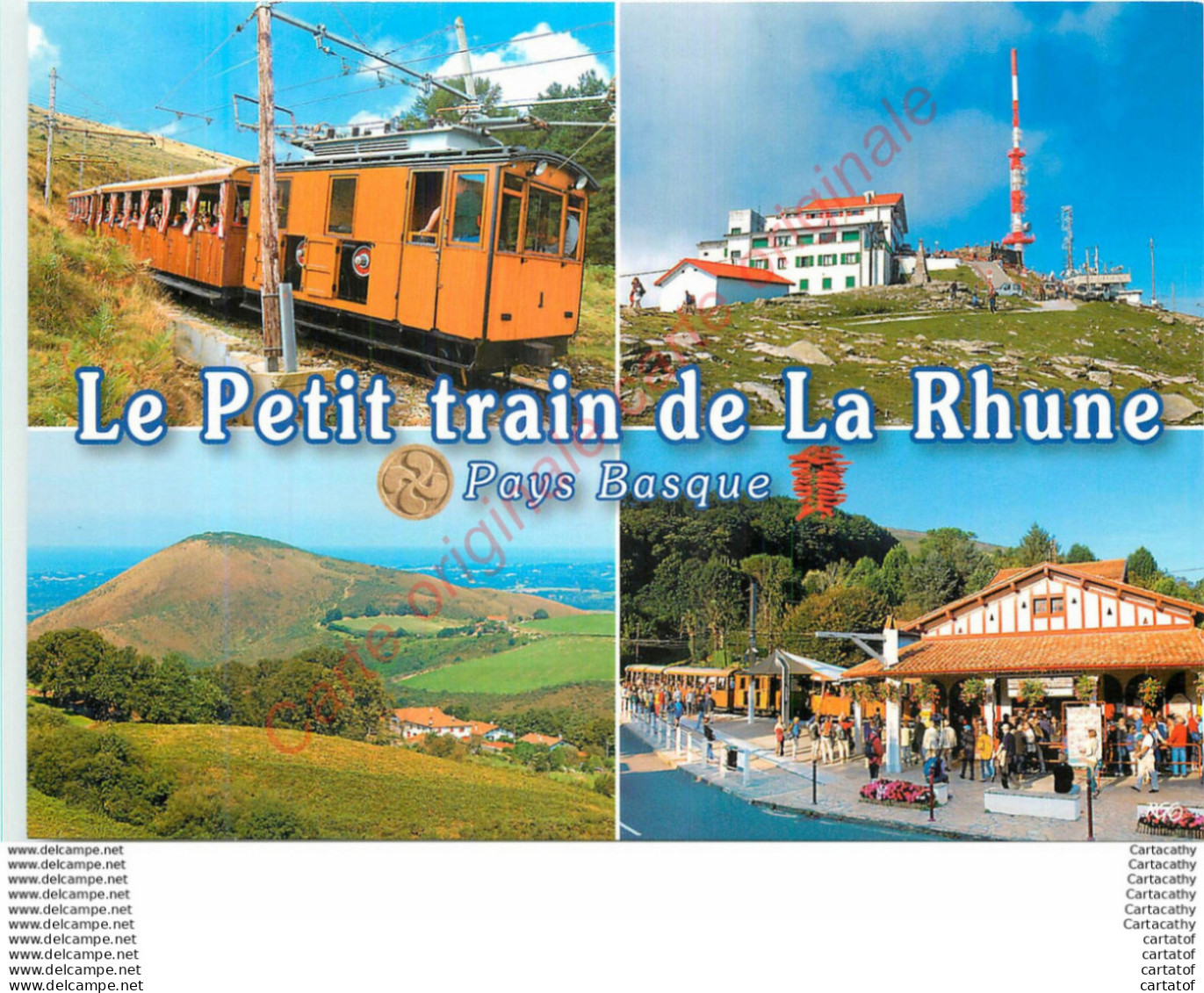 64.  PAYS BASQUE .   Le Petit Train De La Rhune . - Otros & Sin Clasificación