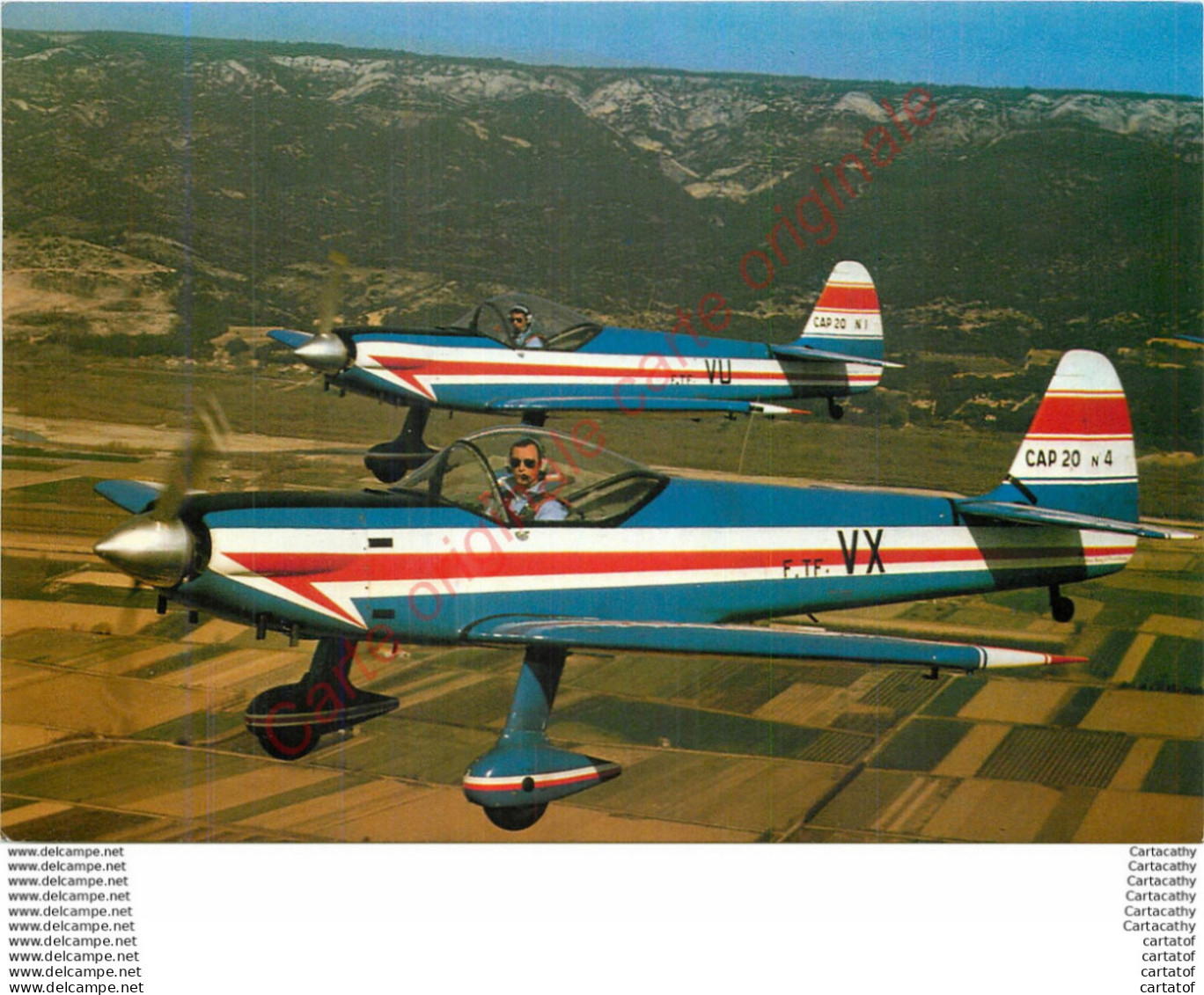 CAP 20 De L'Equipe Voltige De L'Armée De L'air . Salon De Provence . - 1946-....: Moderne