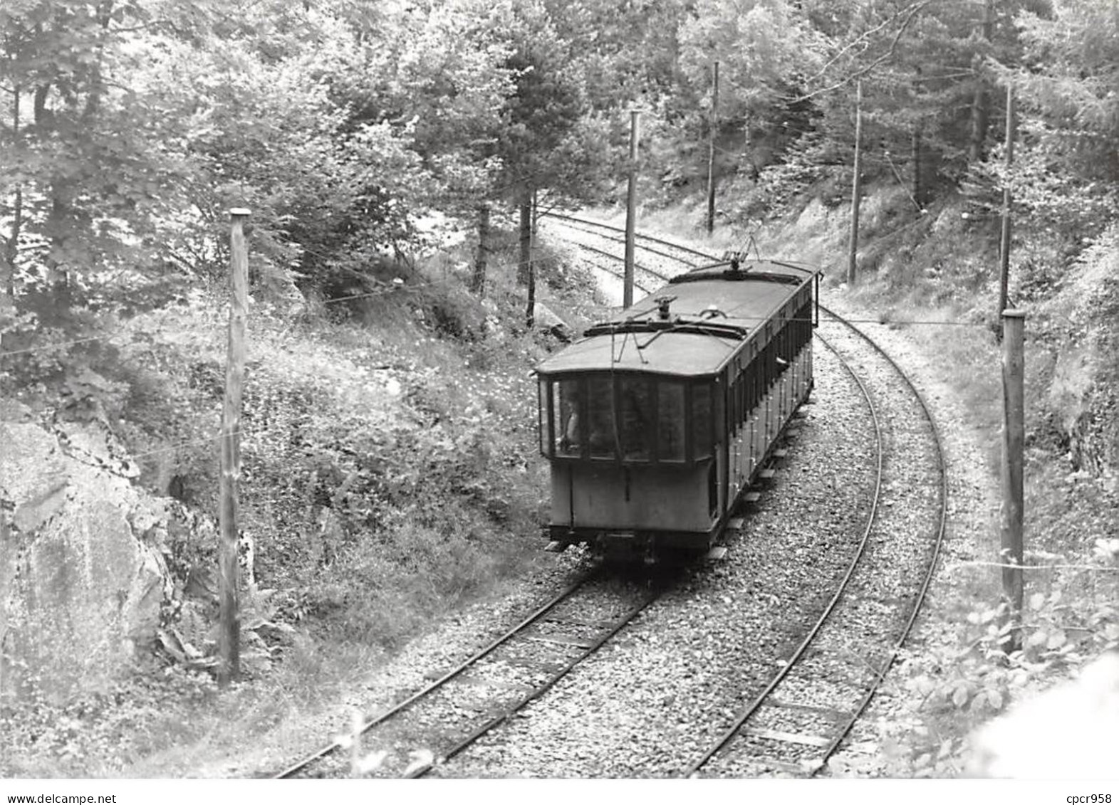 65 - N°86032 - PIERREFITTE CAUTERETS - Ligne De La Raillère - Cliché J. Bazin N°119 Vue 7 - Photo Souple - Cauterets